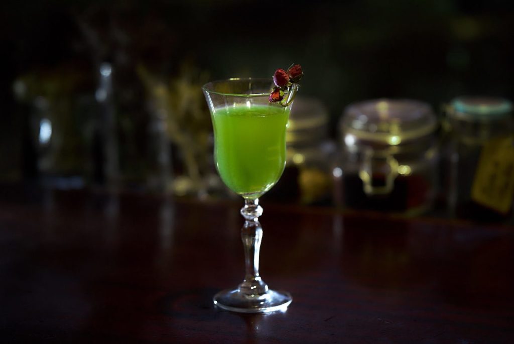 cocktail engineering gin sour giovanni ceccarelli clorofilla sciroppo